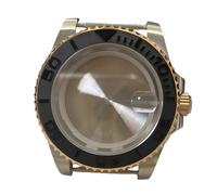 ROUREOX Miyota 8215 Watch Case 41mm Two-Tone Diver Style Sapphire Cyclops fits ETA 2836 Mingzhu Movement Mod Parts for Gucci Dive - 7