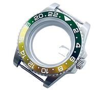 ROUREOX NH35 NH36 40mm GMT Style Watch Case Aluminum Bezel Sapphire Glass 120 Click fit NH34/38/39/70/72 Movement Watch Mod Shell for Rolex Submariner/GMT-Master II-F1 36MM