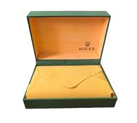 ROUREOX On The Go Watch Box - Green Leather Watch Case - Single Wooden Organiser for Active Lifestyle for Rolex Submariner