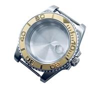 ROUREOX Pro Watch Mod Case 40mm Scratch-Resistant Sapphire Crystal Sandblasted Ceramic Bezel Fits ETA2824 PT5000 for Rolex Submariner/GMT-Master II/Yacht-Master - C3