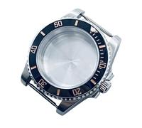ROUREOX Pro Watch Mod Case 40mm Scratch-Resistant Sapphire Crystal Sandblasted Ceramic Bezel Fits ETA2824 PT5000 for Rolex Submariner/GMT-Master II/Yacht-Master - B4