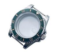 ROUREOX Pro Watch Mod Case 40mm Scratch-Resistant Sapphire Crystal Sandblasted Ceramic Bezel Fits ETA2824 PT5000 for Rolex Submariner/GMT-Master II/Yacht-Master - F1