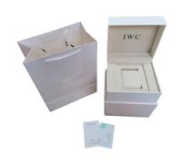 ROUREOX Protective Watch Storage Case White Hard Shell Exterior Soft Interior Cushion Secure Closure Box for IWC Da Vinci