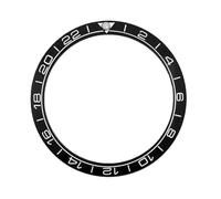 ROUREOX Replacement Ceramic Bezel Insert 40.5mm Generic Watch Face Ring DIY Modding Accessories Parts - A2