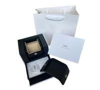 ROUREOX Replacement Watch Box Set Black Travel Roll White Outer Packaging Protective Storage Organiser for IWC Da Vinci