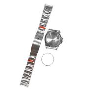 ROUREOX Retro 39mm Watch Case Kit Fixed 24-Hour Bezel Sapphire Crystal Date Magnifier Fit NH35 NH36 Movement Vintage Modding for Rolex Explorer-3 39MM