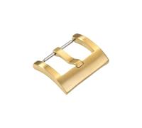 ROUREOX Solid Brass Watch Buckle Brushed Pre-V Style Replacement Clasp Screw-in Pin 18mm-26mm for Panerai-Square 22mm