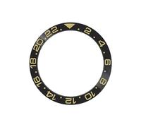 ROUREOX Two-Tone Bezel Insert in Ceramic, 38mm Replacement Watch Ring Watch Modification for Rolex GMT-Master II-A11