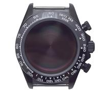 ROUREOX VK63 Chronograph Modding Case 39mm Stainless Steel Tachymeter Bezel Sapphire Crystal Solid Back Watchmaking Kit for Rolex Daytona-1 39MM
