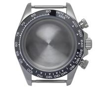 ROUREOX VK63 Watch Case 39mm Chronograph Style Stainless Steel with Ceramic Bezel for Watch Build Mod Parts for Rolex Daytona - 6