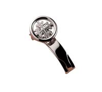 ROUREOX Watch Replacement Buckle Stainless Steel Lantern-Style Double Folding Clasp for Patek Philippe Nautilus Series-Silver 16mm