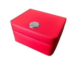 ROUREOX Wooden Watch Case Small, Single Slot Box, Solid Storage Organiser, 1 Grid Display Holder for Mechanical for Omega Constellation Collection