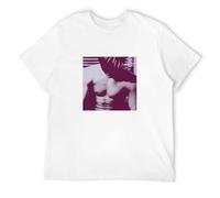 Rourunjie Adult T-Shirts The Smiths Morrissey 1St First Album Cd Cd Vinyl Mozmeat Hatful B White XL