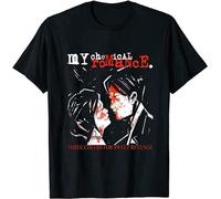 Rourunjie Rare Vintage My C%HEMIC%AL R%OMANCE Three C%HEERS for SW%EET R%EVENGE MCR Unisex, Men, Women Tee,T-Shirt, Black M