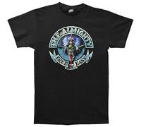 Rourunjie The Almighty Free N Easy 1991 Blue Cover T-Shirt Black XL