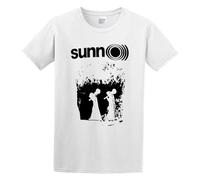 Rourunjie Unisex T-Shirt Sunn O Doom Black Metal Band Sunn O Doom Black Metal BandCotton Men's M