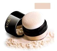 ROUSE Setting Powder Lightweight Loose Powder Finishing Powder Long Lasting Face Powder Waterproof with Soft Mushroom Powder Puff & Mirror, Matte Finish, 79 g (Light Apricot/Translucent)