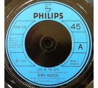 Roussos, Demis Life In The City 7" Philips 6000230 EX 1978