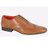 Route 21 Conroe Brogue Men's | Brogues | Tan Burnished | UK Size 12