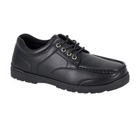 Route 21 Men's Monty Boat Shoes in Black | Size: 11 Route 21 Black 11