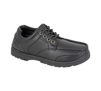 Route 21 Men's Monty Boat Shoes in Black | Size: 3 Route 21 Black 3