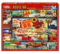 Route 66 1000pc jigsaw puzzle by White Mountain 760mm x 610mm