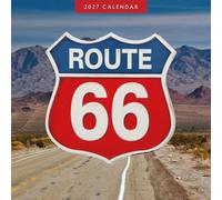 Route 66-2027 Square Wall Calendar - by Red Robin Publishing