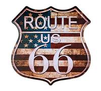 Route 66 American Vintage Großhandel Metall Neuheit Highway Shield