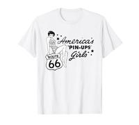 Route 66 Americas Pin Ups T-Shirt