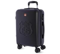 Route 66 - Cabin Suitcase 55x40x20 Rigid ABS 4 Wheels - Airplane Luggage