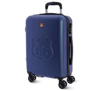 Route 66 - Cabin Suitcase 55x40x20 Rigid ABS 4 Wheels - Airplane Luggage