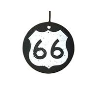 Route 66 Car Air Freshener (Fun Birthday/Xmas Christmas Stocking Filler/Secret Santa/Novelty Scented Gift)