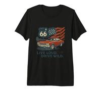 Route 66 Loud Wild Ride Premium T-Shirt