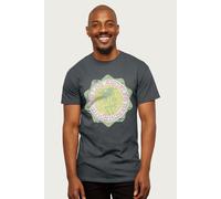 Route 66 Men's Original Light Beach Wear T-Shirt in Charcoal | Size: Large Route 66 Charcoal L
