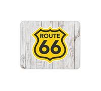 Route 66 Mouse Pad Mat - USA Car Sign Computer Brother Dad #4291