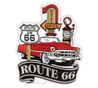 Route 66 Refrigerator Magnet, Collectible Souvenir Keepsake, 2 x 2.75 Inches