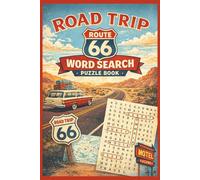 Route 66 Road Trip Word Search: Large Print Puzzle Book with 1200 Words: Fun and Easy-to-Read Word Searches for Adults and Seniors