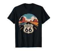 Route 66 Road Tripper 1926 Historic America Heritage Badge T-Shirt