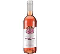 Route 6o6 Zinfandel Rosé 75 alifornian Blush Wine with Watermelon & Strawberry Notes - Refreshingly Sweet & Smooth - 10% ABV