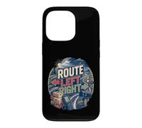 Route Left Right Delivery Mail Case for iPhone 13 Pro