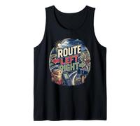 Route Left Right Delivery Mail Tank Top