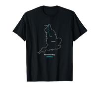 Route Map of the Pennine Way in the UK T-Shirt