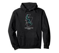 Route Map of the Scottish National Trail Pullover Hoodie
