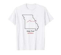 Route of the Katy Trail in Missouri T-Shirt