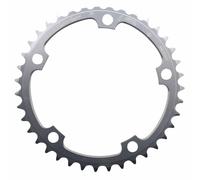 Route plate 5bra d.130 miche 39dts interior type shimano silver 9-10v.