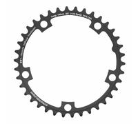 Route plate 5bra d.130 stronglight ct2 38dts black interior type shimano 10-11v.