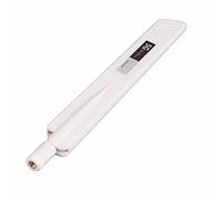 Router 5G Antenna SMA, 18dbi High Gain GSM/GPRS/5G/4G/3G/2G/NB-loT Universal Antenna SMA Omni Directional Full Band, for Routers, DTU, Wireless Monitoring (White)