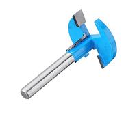 Router Bit 1/4 * 1-3/8 Inch T Slot Router Bit Straight Shank T-Track Woodworking Cutter