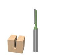 Router Bit 1/4′′ 6mm Shank Single Double Flute Straight Bit Milling Cutter for Wood 6MM Tungsten Carbide Router Bit Woodwork Tool Set(6x4x20mm)