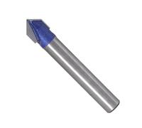 Router Bit 1pc 6mm ShankProfes 90 Degree V Groove Bit 1/4″5/16″3/8″1/2″ CNC Engraving Solid Router Carbide Milling Cutter Wood Drilling(6mmX6.35mm)